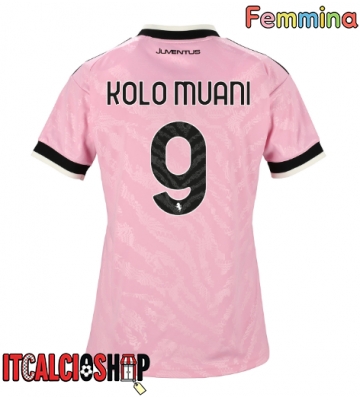 Juventus Randal Kolo Muani #9 Seconda Maglia Femmina 2026-27 Manica Corta